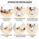 Batente Magnético com Amortecimento